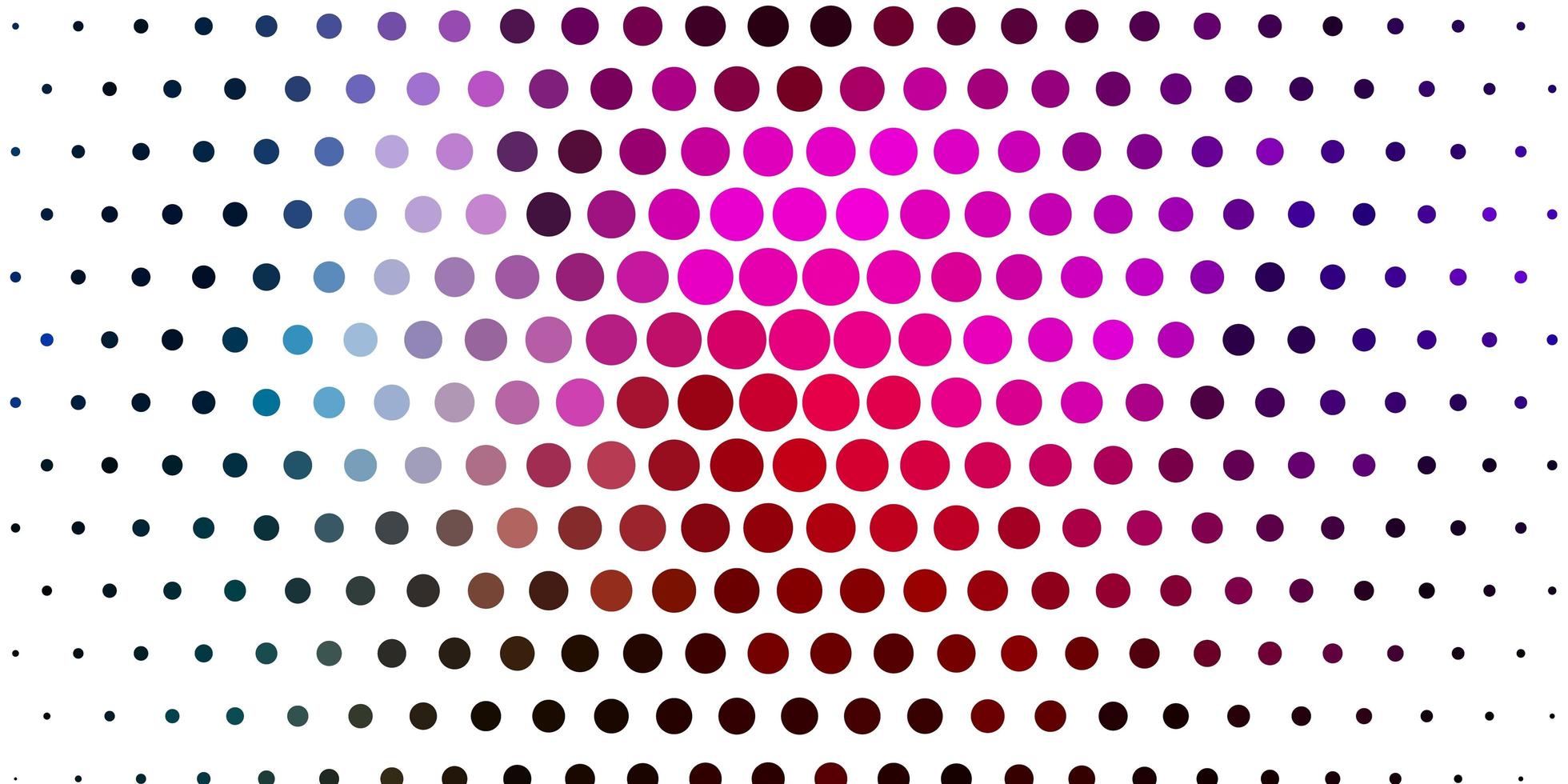 Light Multicolor vector backdrop with dots.