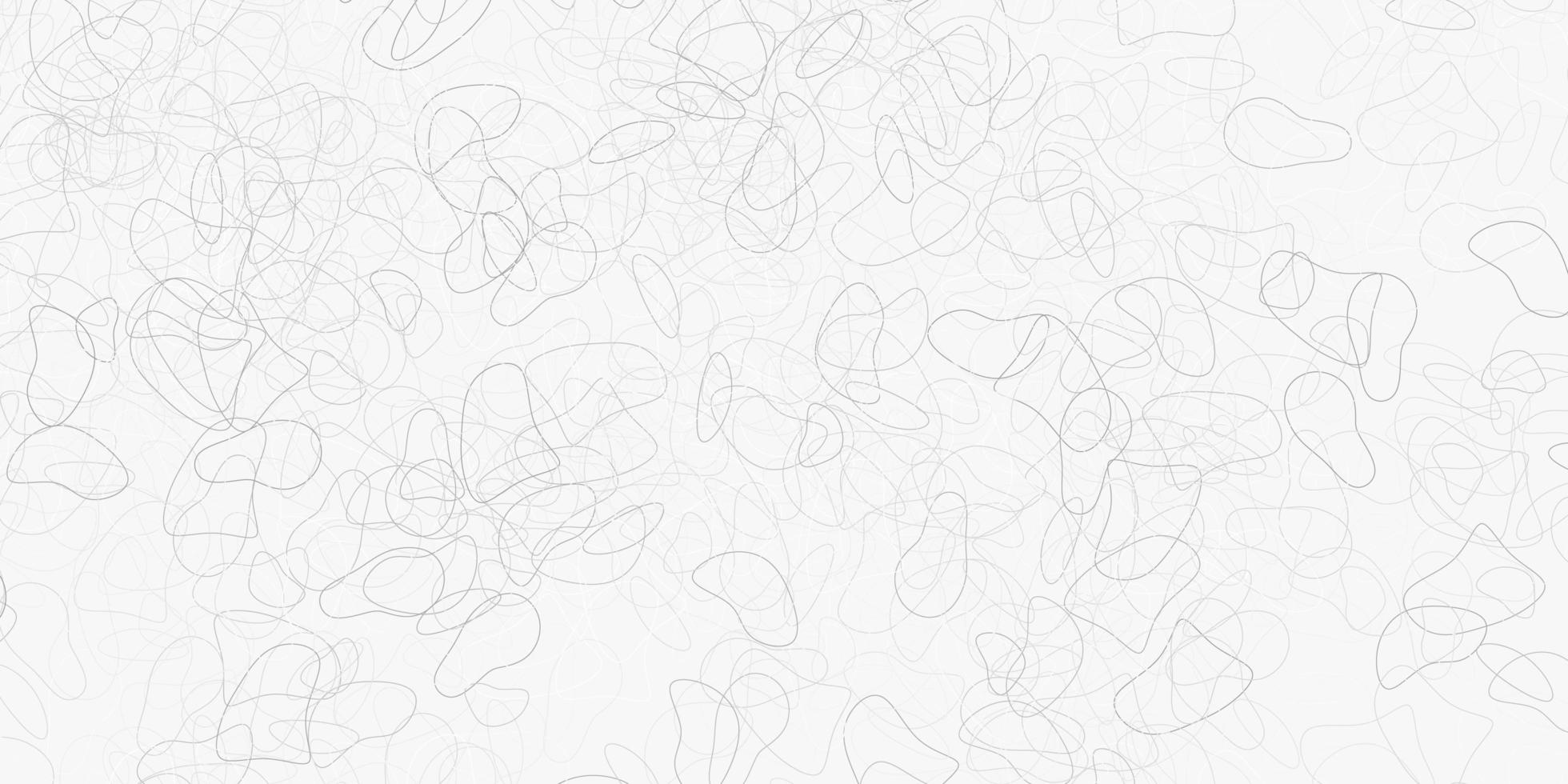 Light gray vector background with random forms.