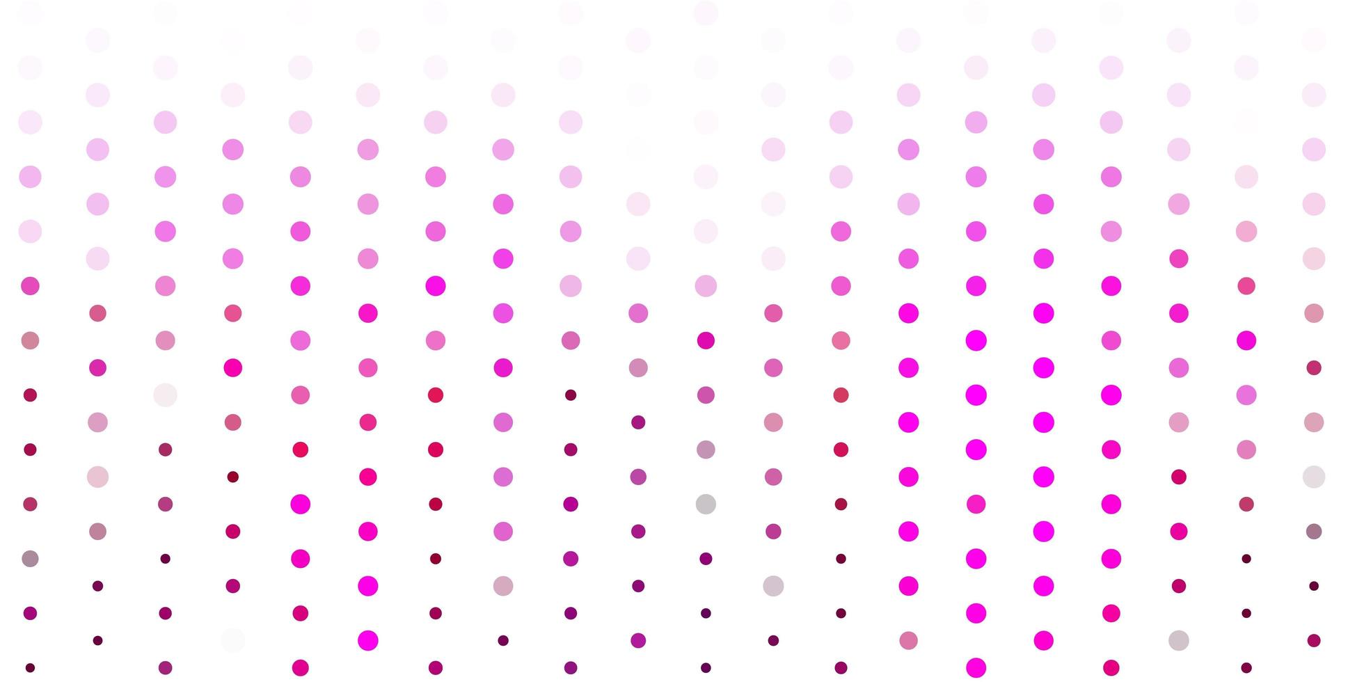 Light pink vector template with circles.