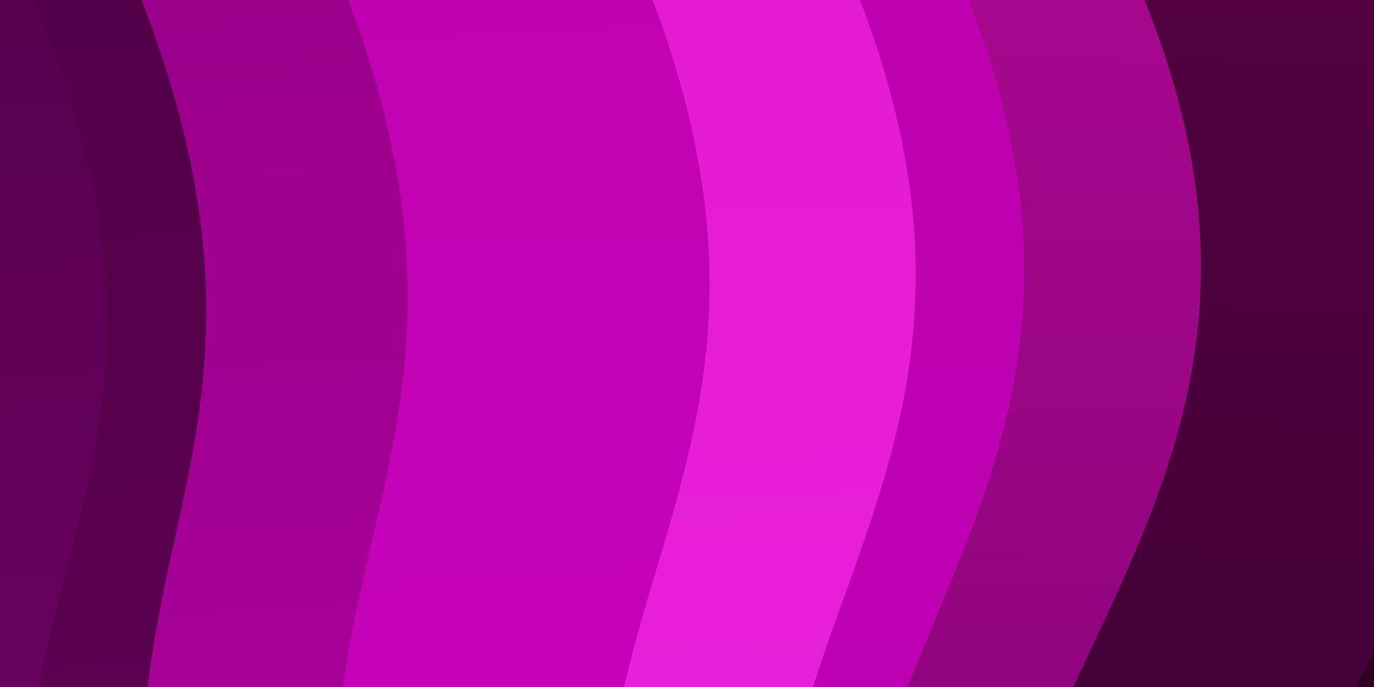 Light Pink vector pattern with wry lines.