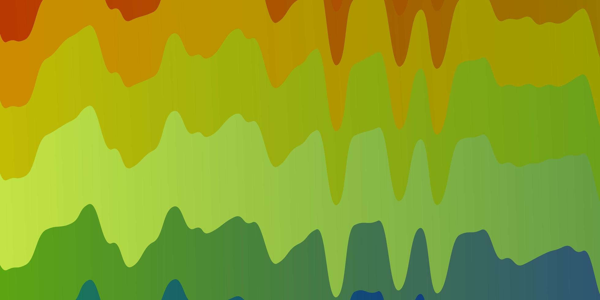 Light Multicolor vector template with wry lines.