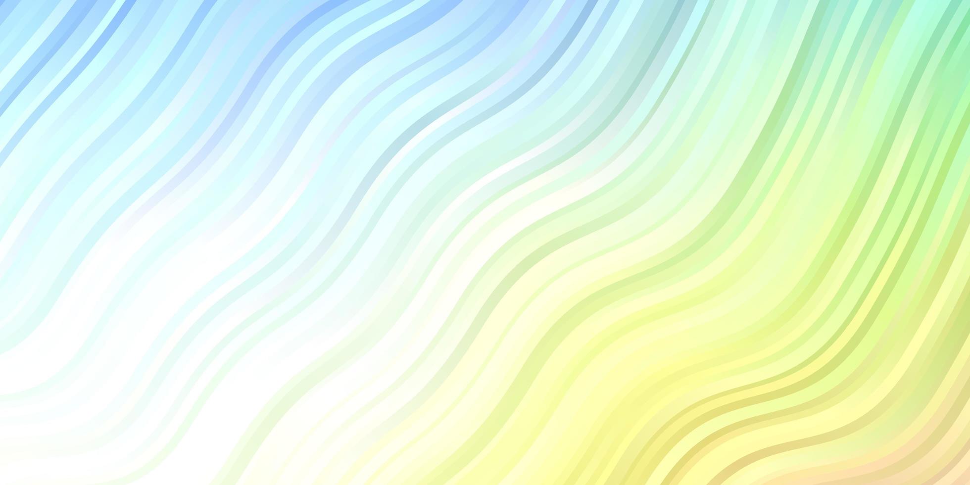 Light Multicolor vector template with wry lines.