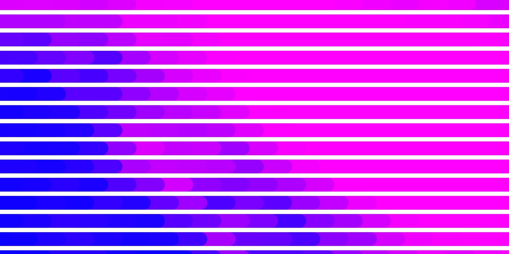 patrón de vector rosa claro, azul con líneas.