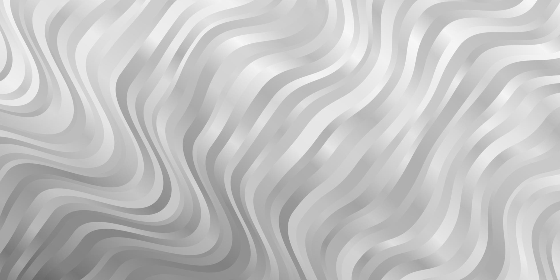 Light Gray vector pattern with curved lines.