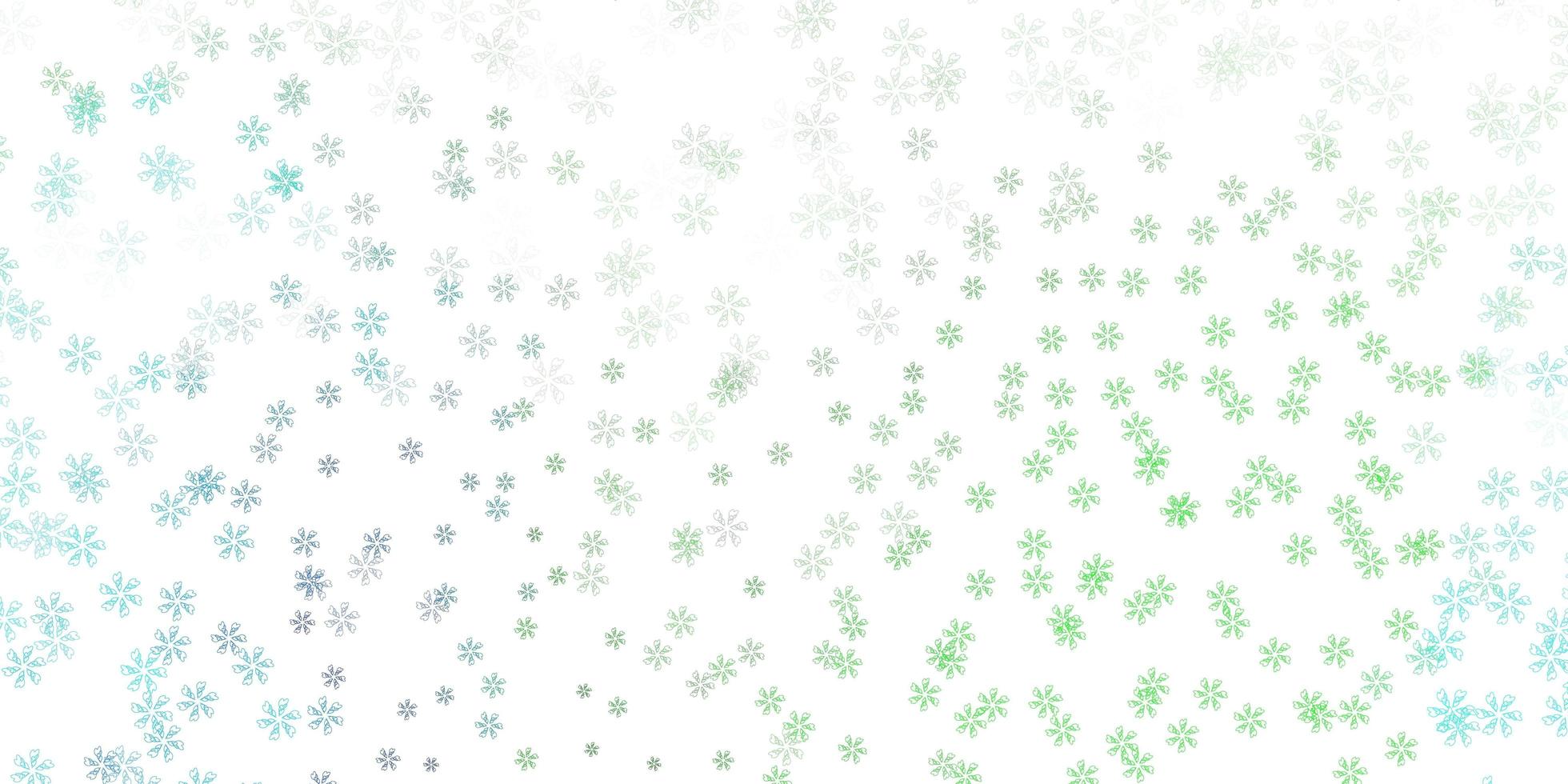 Light multicolor vector abstract backdrop with leaves.