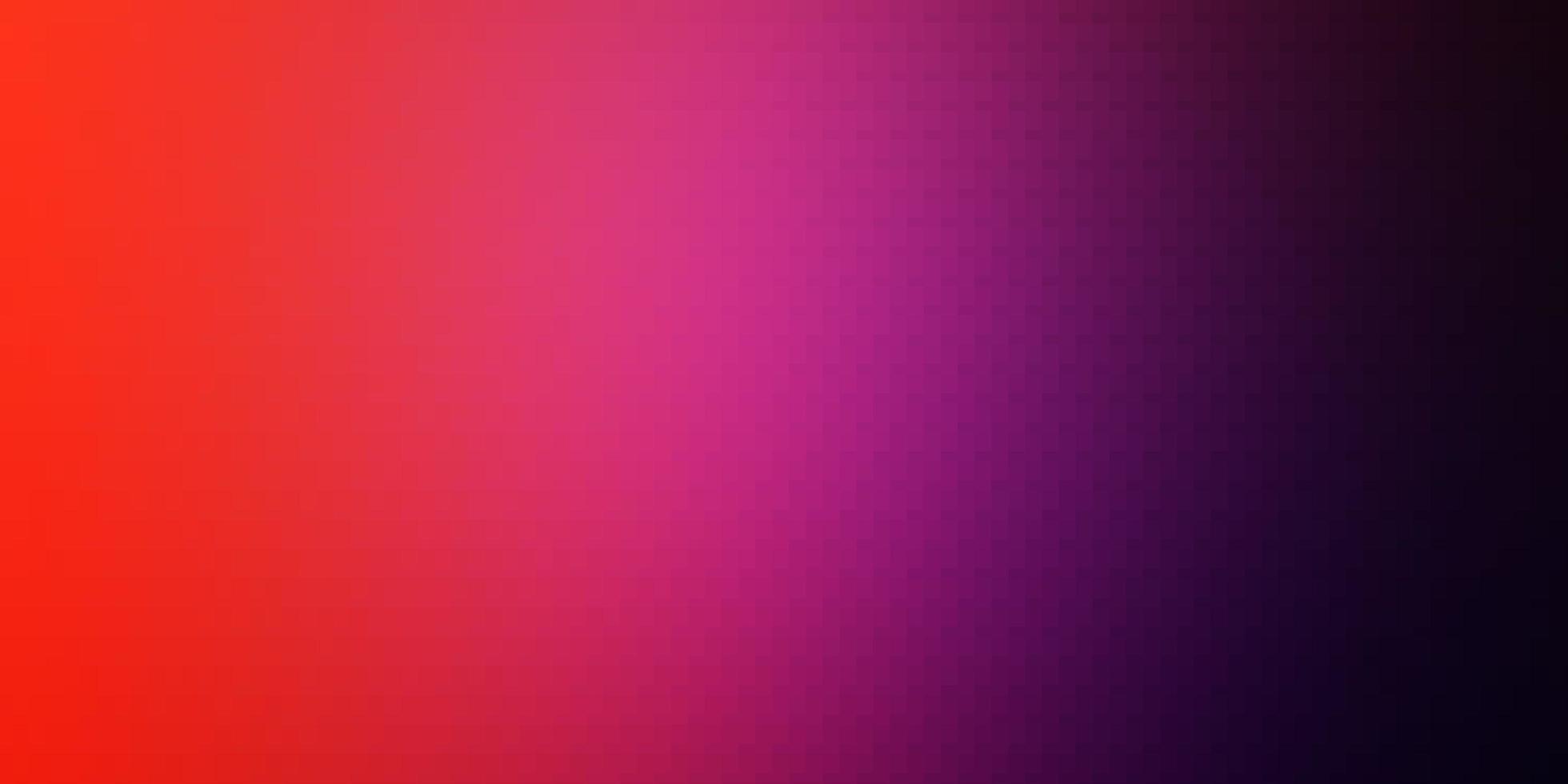 Fondo de vector rosa claro, rojo en estilo poligonal.