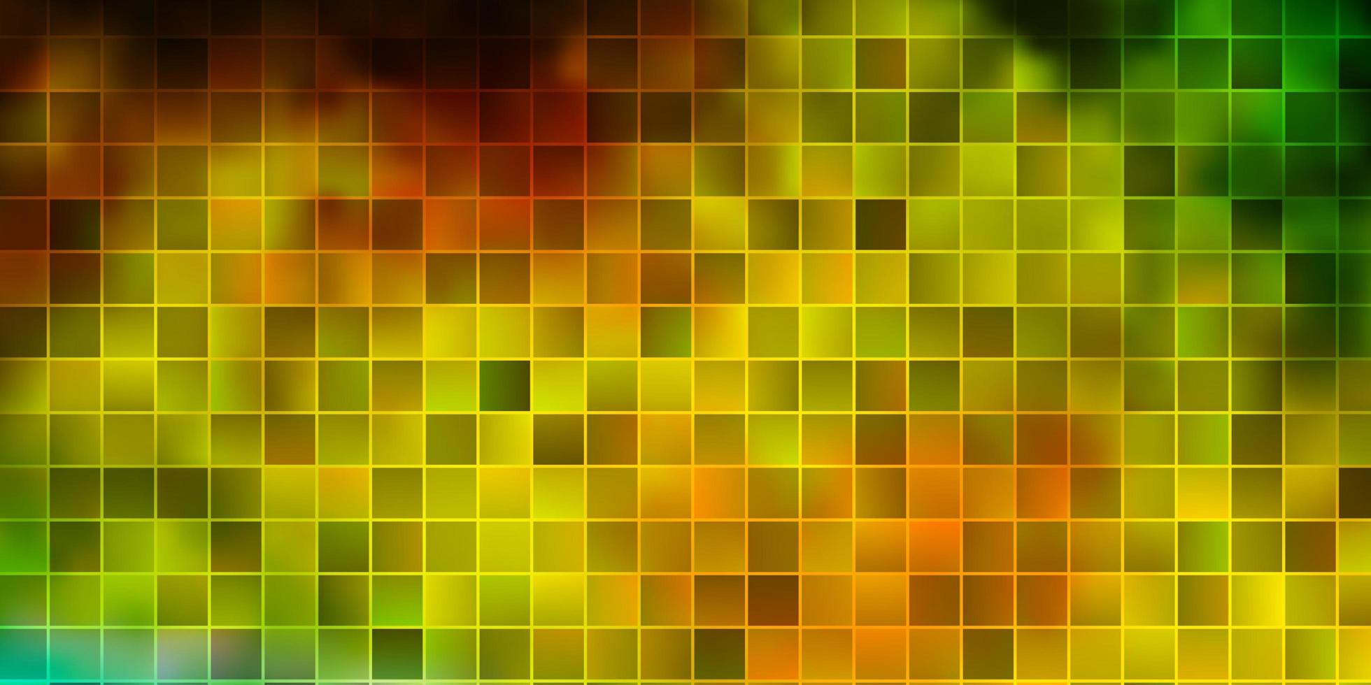 Light Green, Yellow vector template with rectangles.