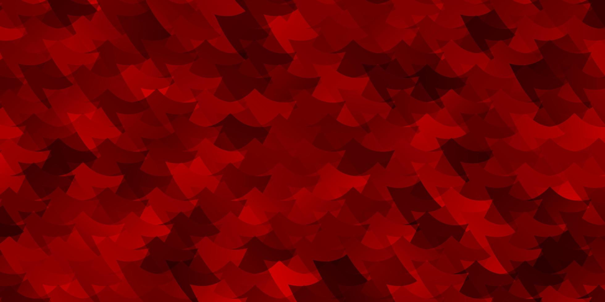 Light Red vector pattern in square style.