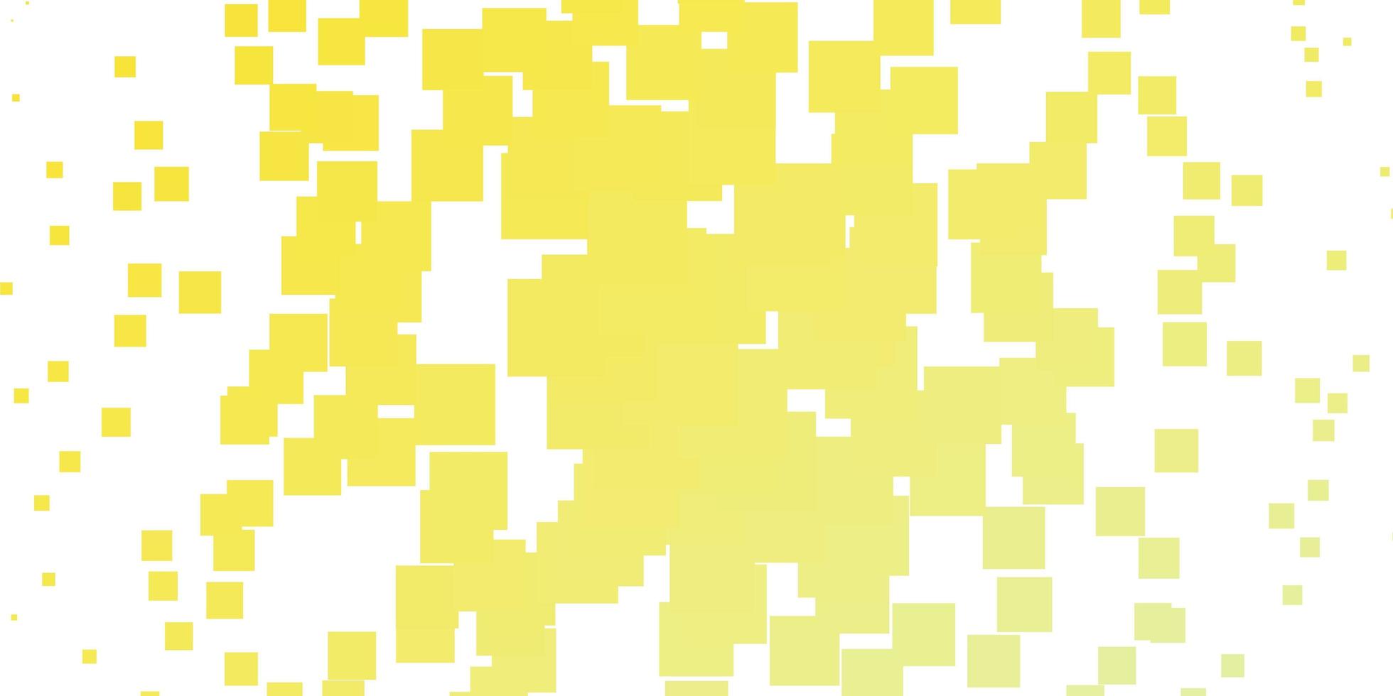 plantilla de vector verde claro, amarillo con rectángulos.