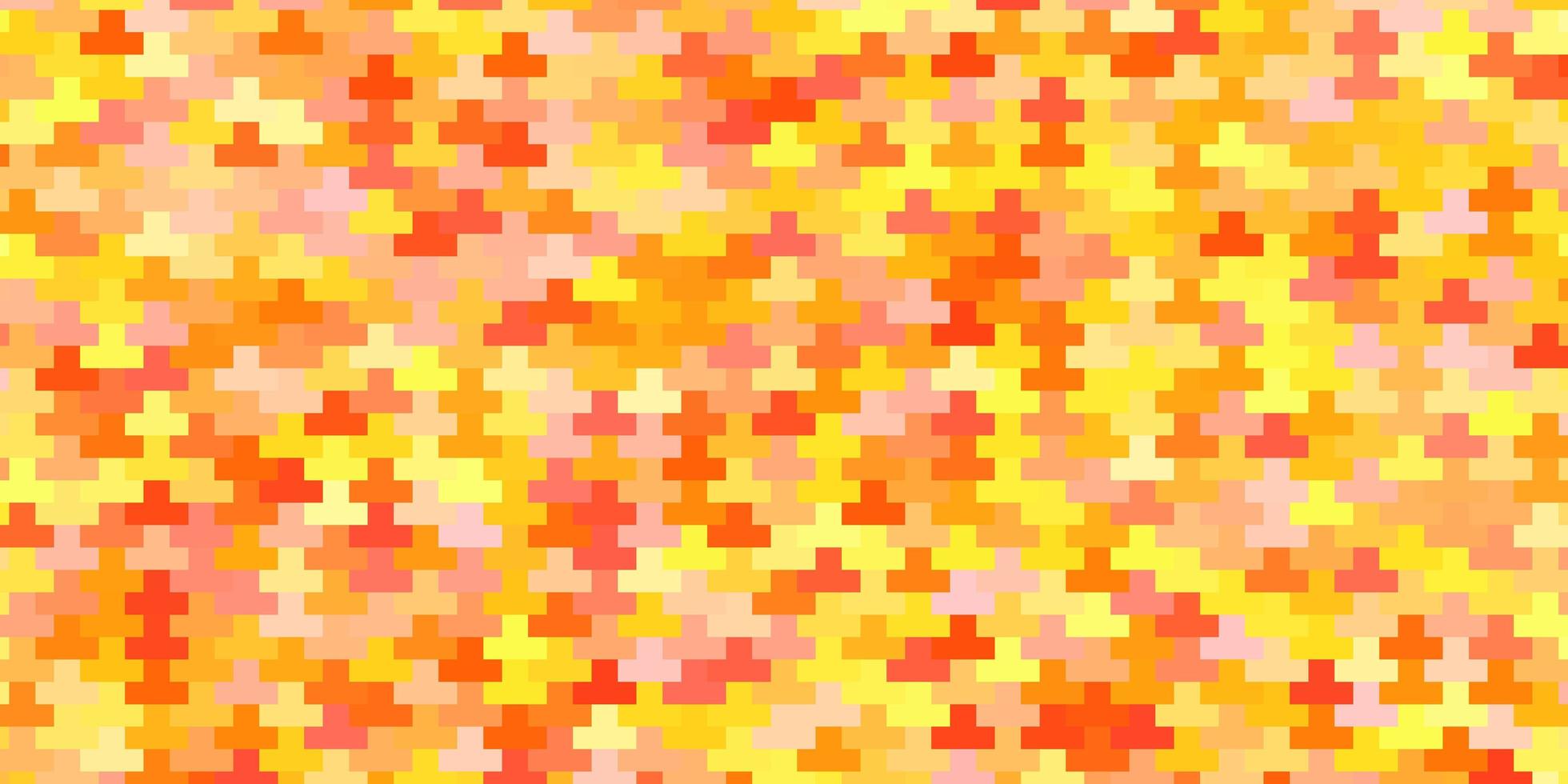 Light Red, Yellow vector background in polygonal style.