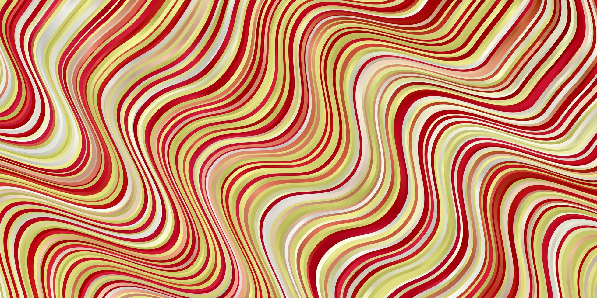 textura de vector multicolor oscuro con curvas.