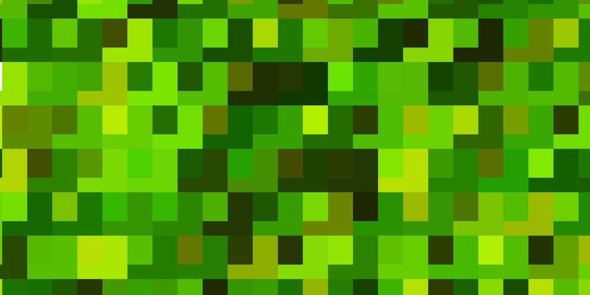 Fondo de vector verde claro, amarillo con rectángulos.