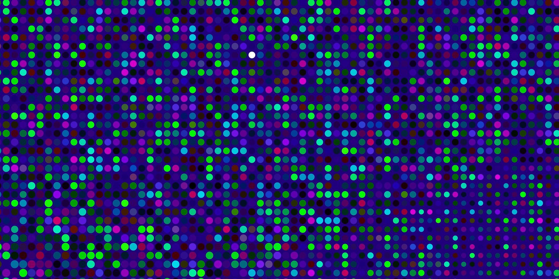 Light Multicolor vector backdrop with dots.