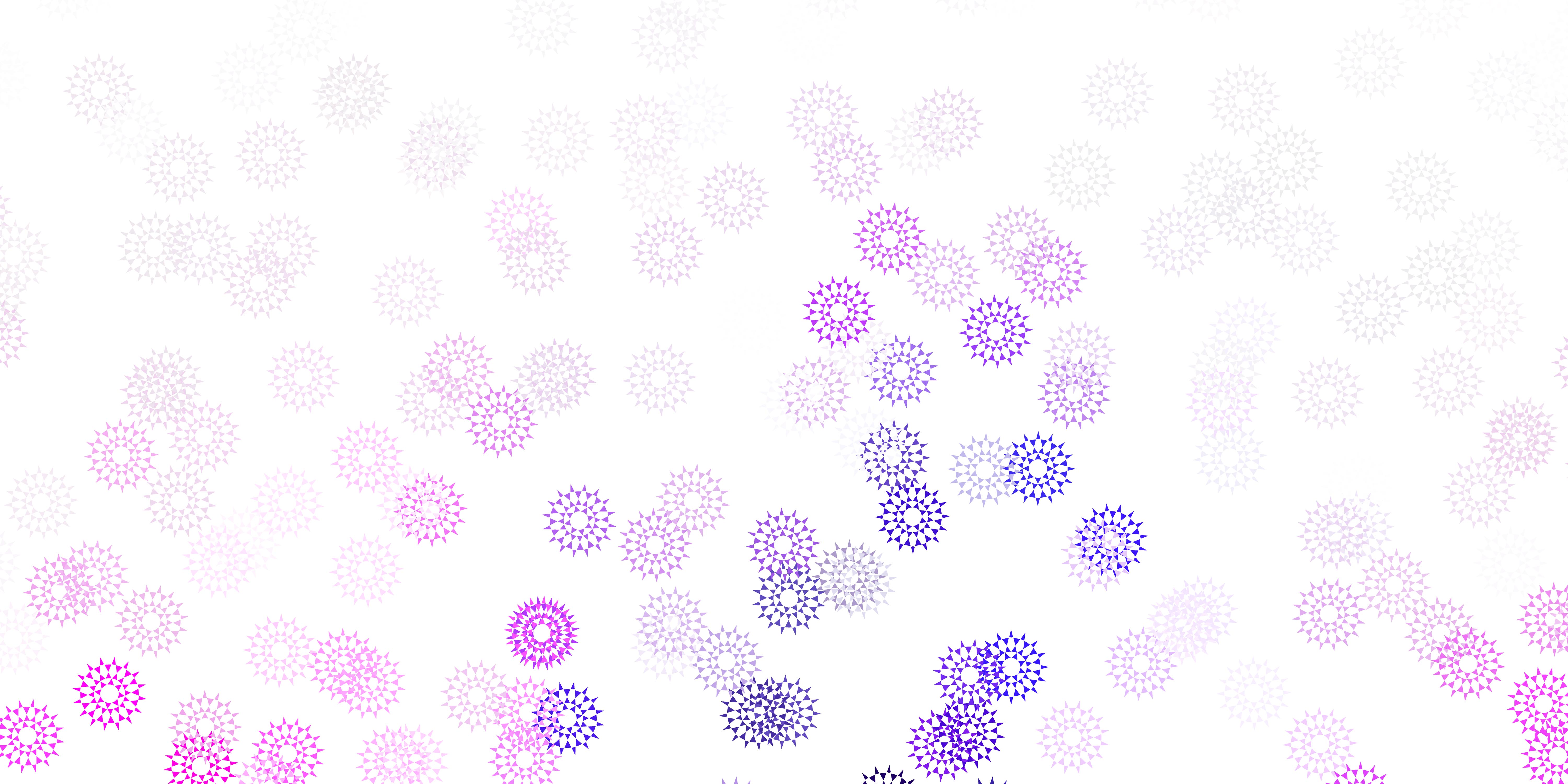 Light purple, pink vector natural artwork with flowers. 1841339 Vector