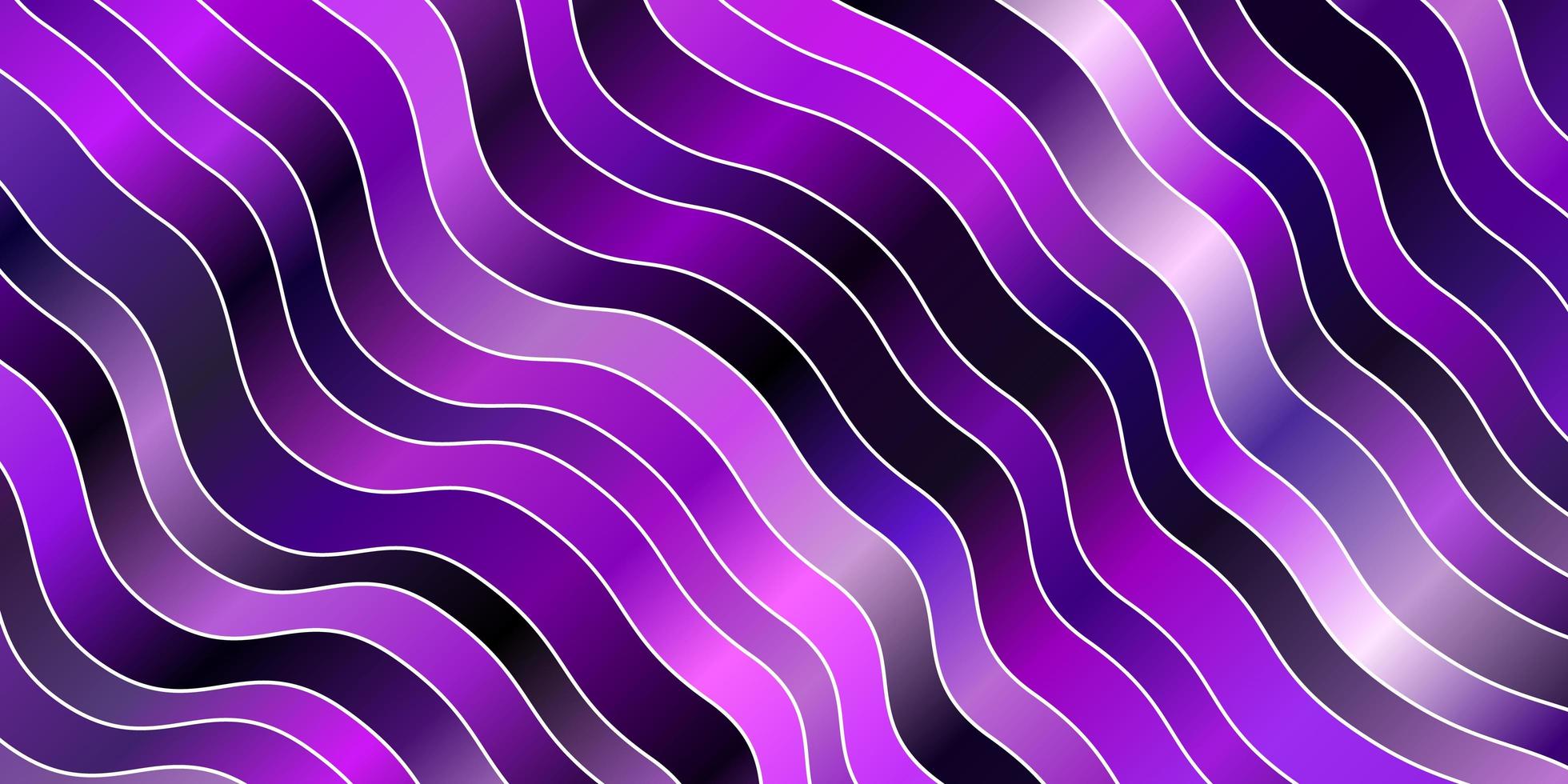 Light Purple vector pattern with lines.