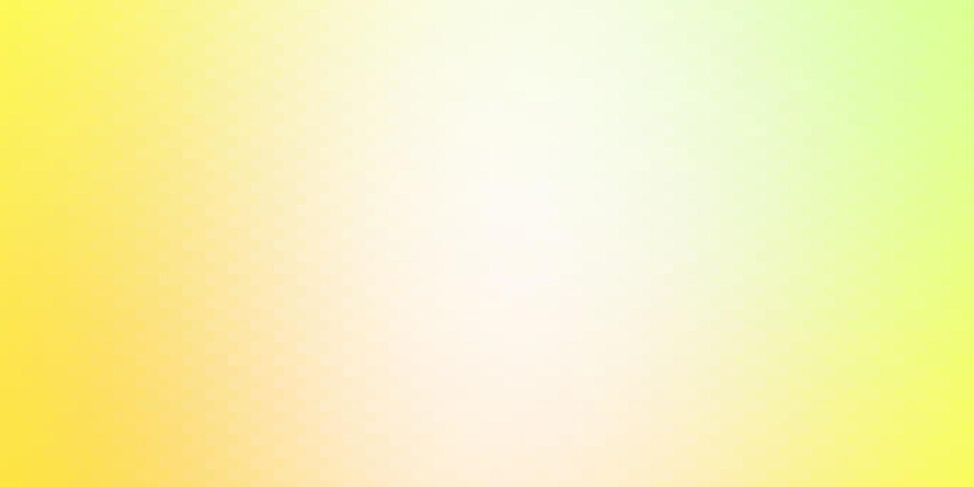 Light Green, Yellow vector texture in rectangular style.