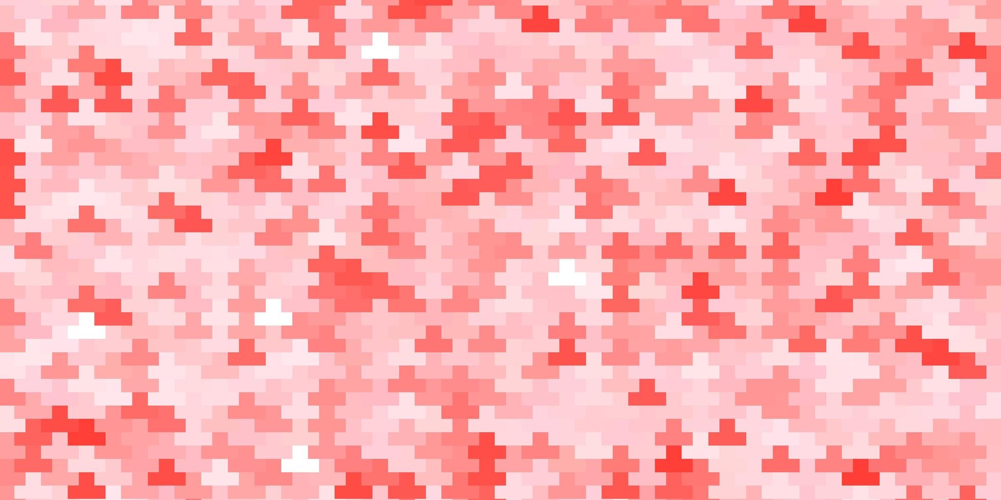 Light Red vector texture in rectangular style.