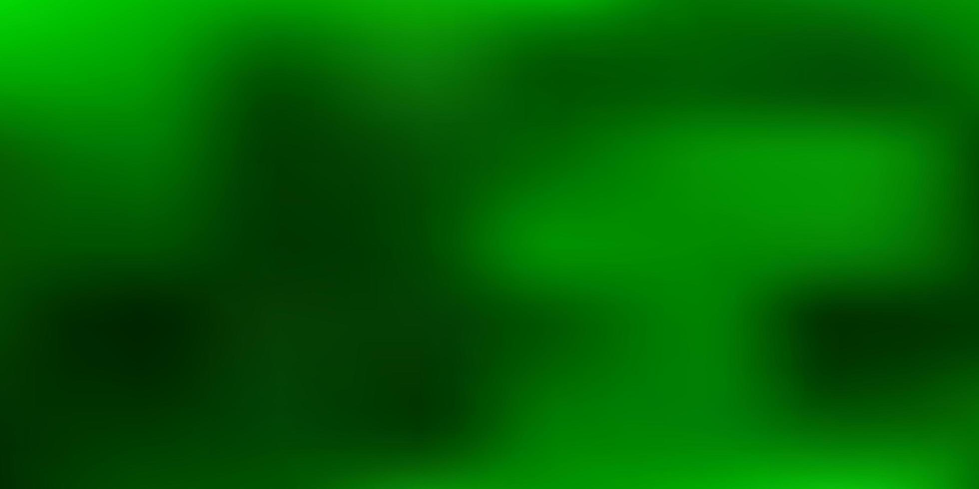 Light green vector blurred background.