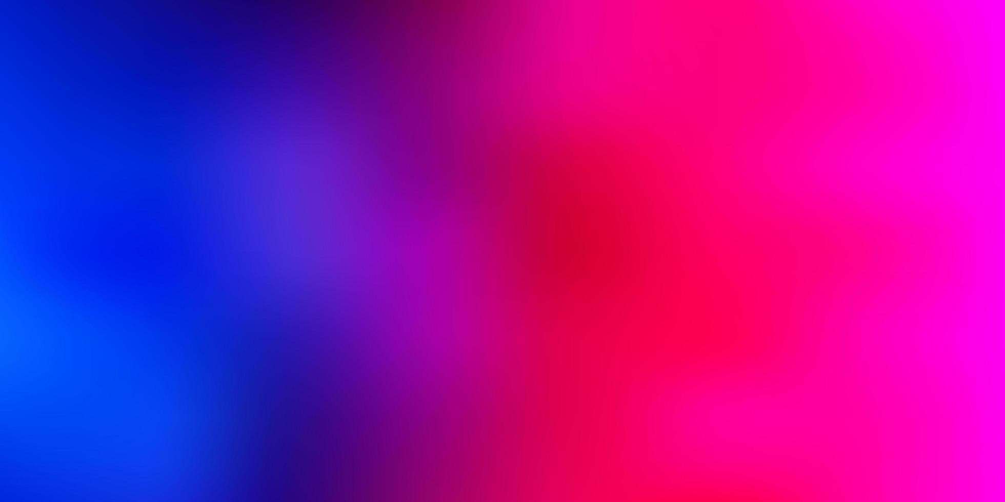 Light blue, red vector abstract blur layout.