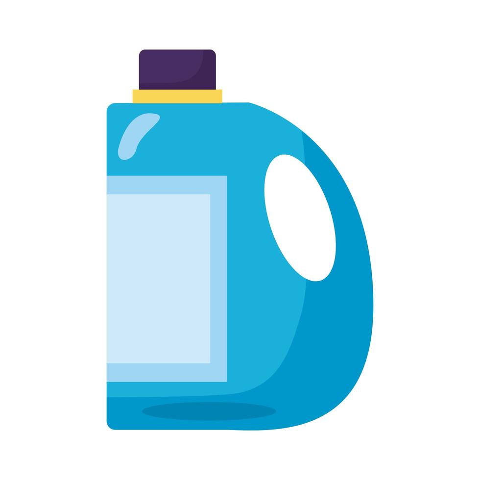 disinfectant plastic bottle product vector