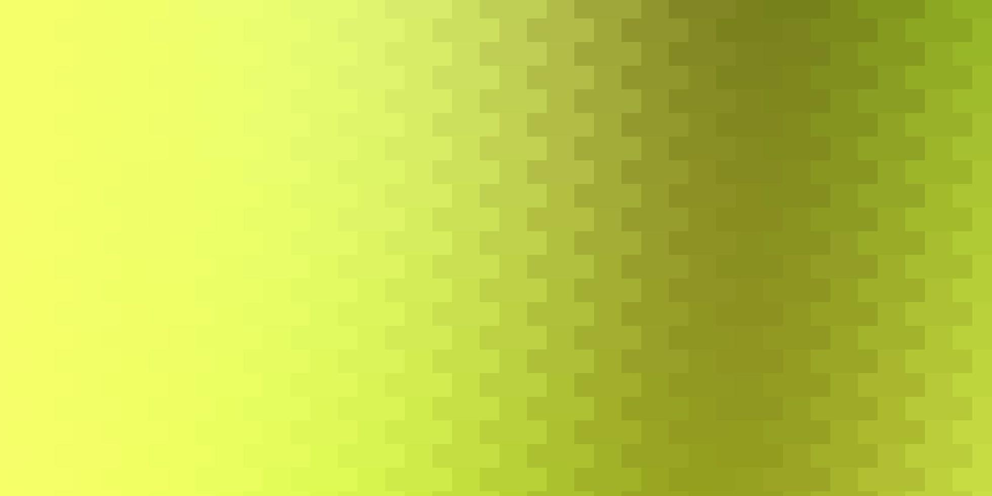 Light Green, Yellow vector texture in rectangular style.