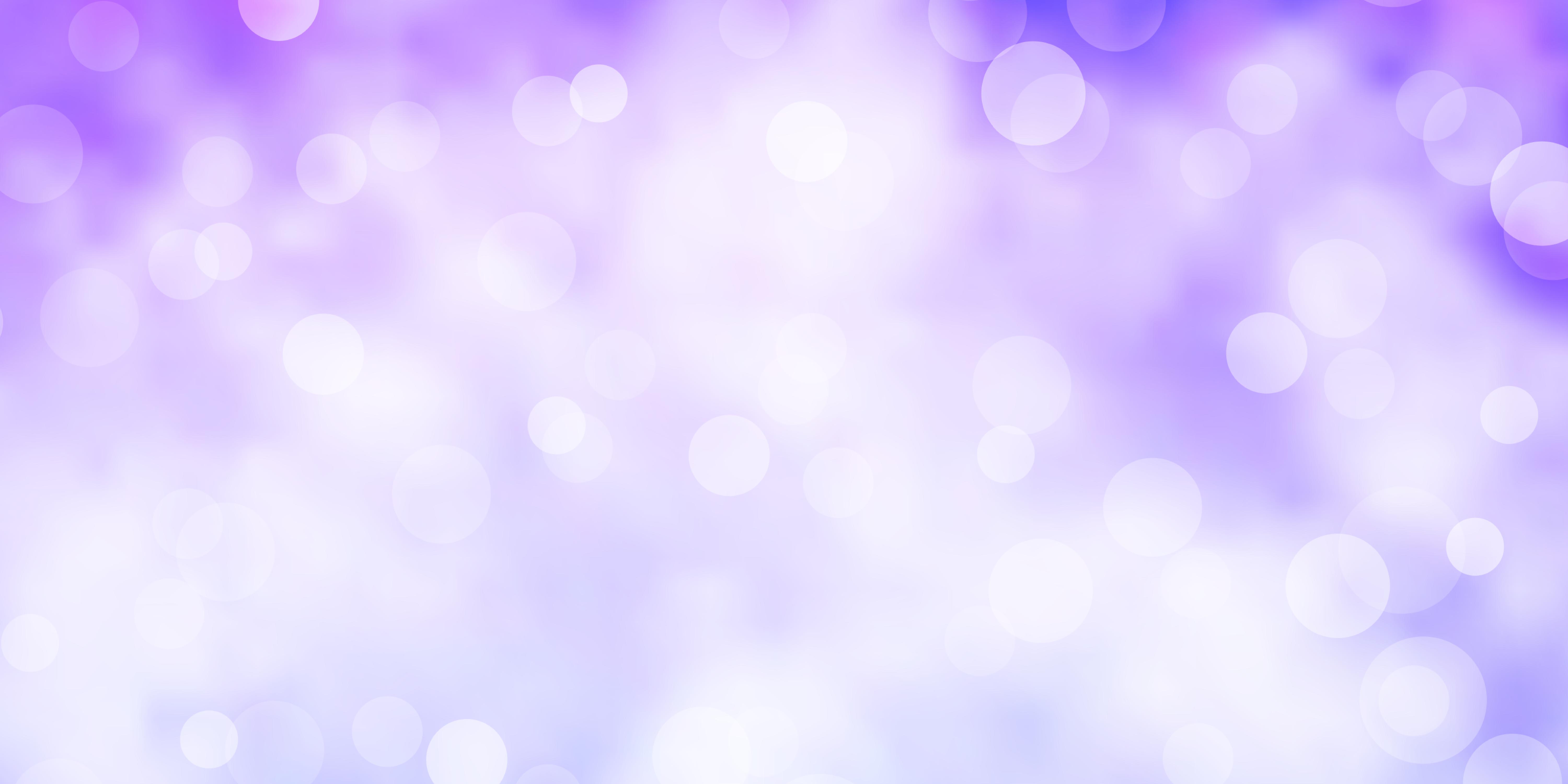 Light Purple vector background with bubbles. 1841778 Vector Art at Vecteezy