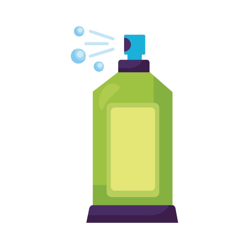 disinfectant spray bottle product vector