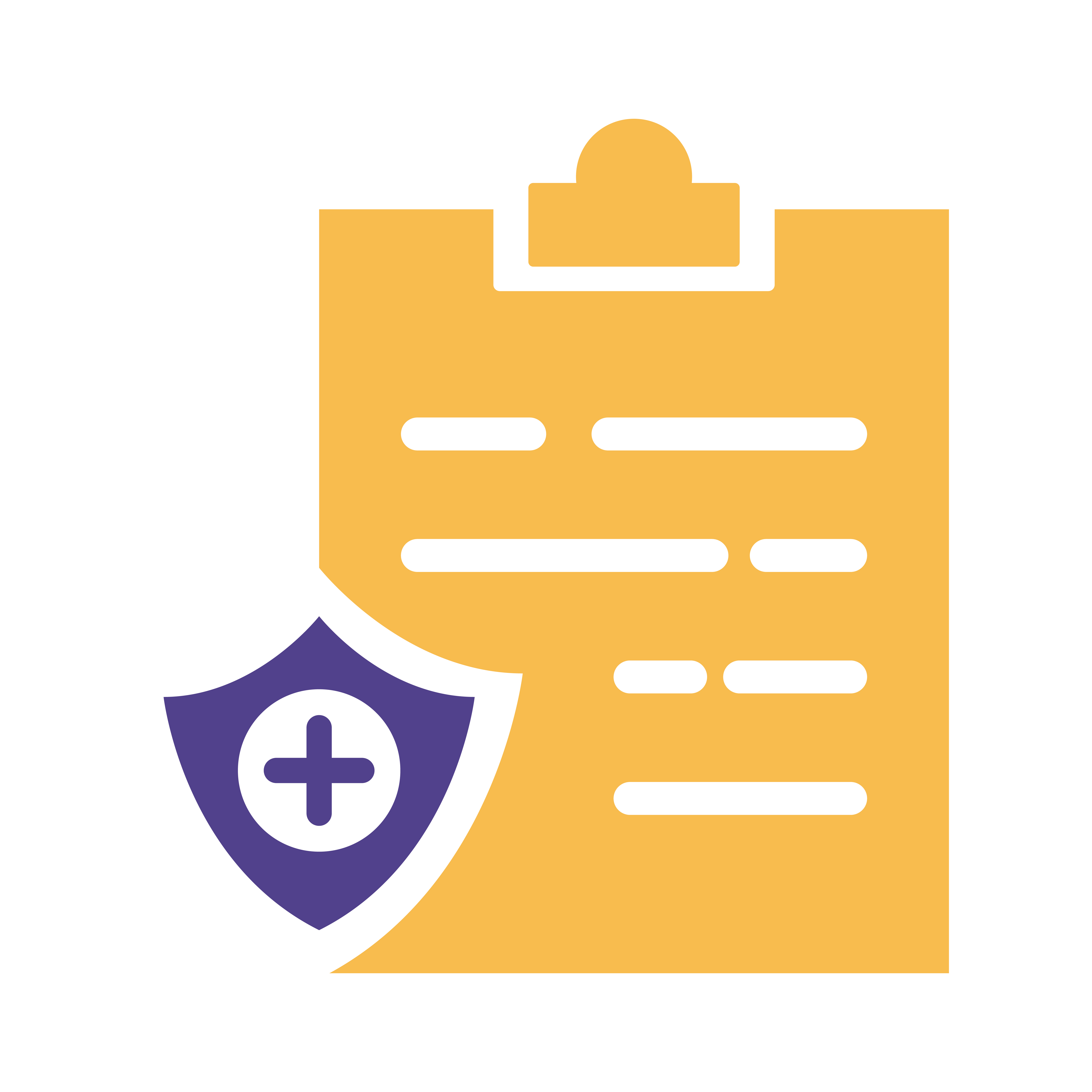 shield insurance with clipboard silhouette style icon 1842408 Vector