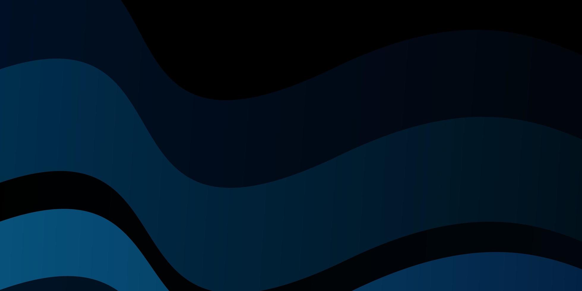 Dark BLUE vector layout with circular arc