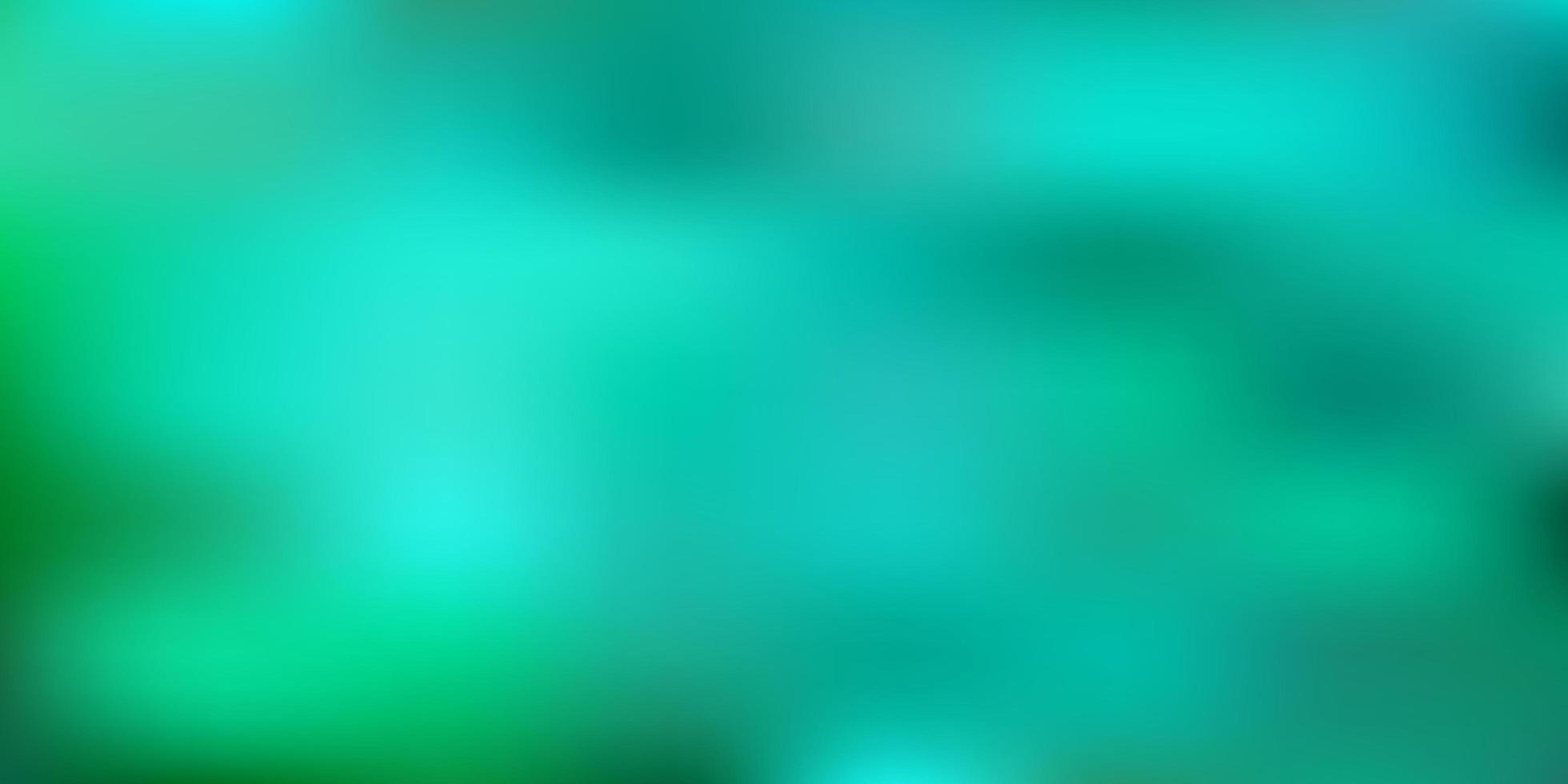 Light green vector blurred pattern.