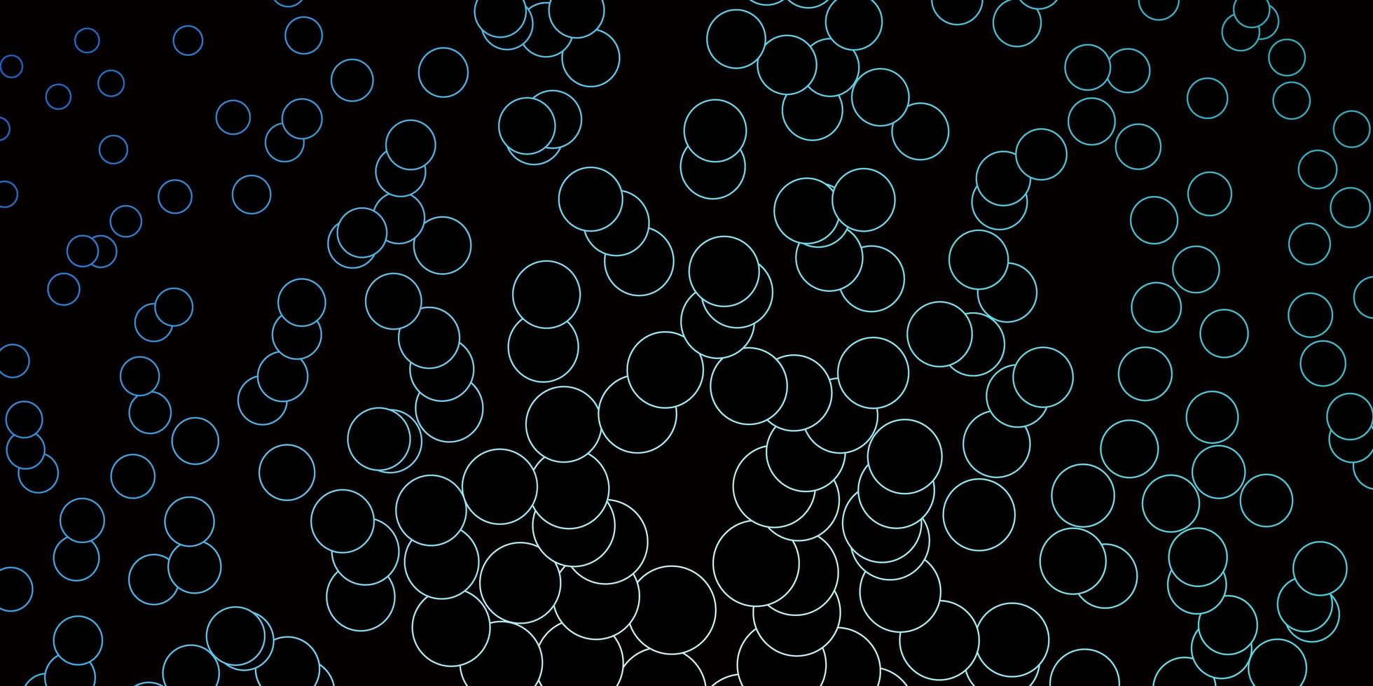 Dark BLUE vector layout with circle shapes.