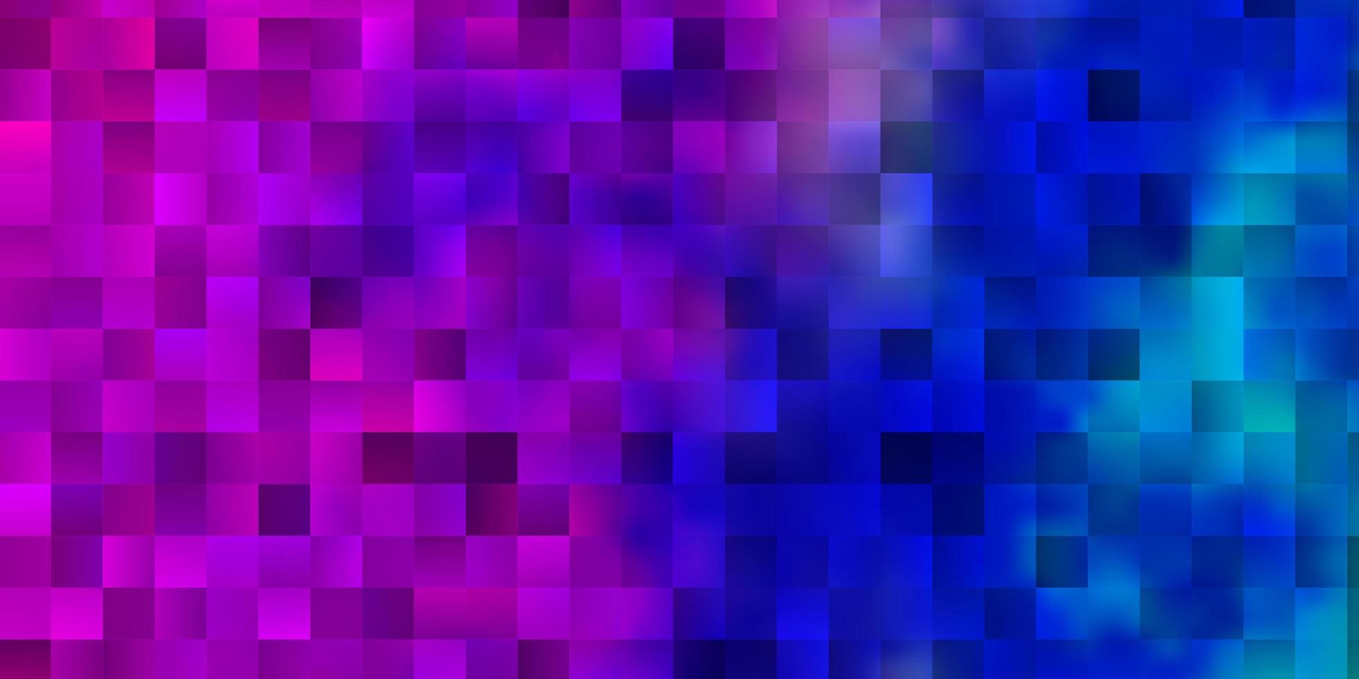 Fondo de vector rosa claro, azul en estilo poligonal.
