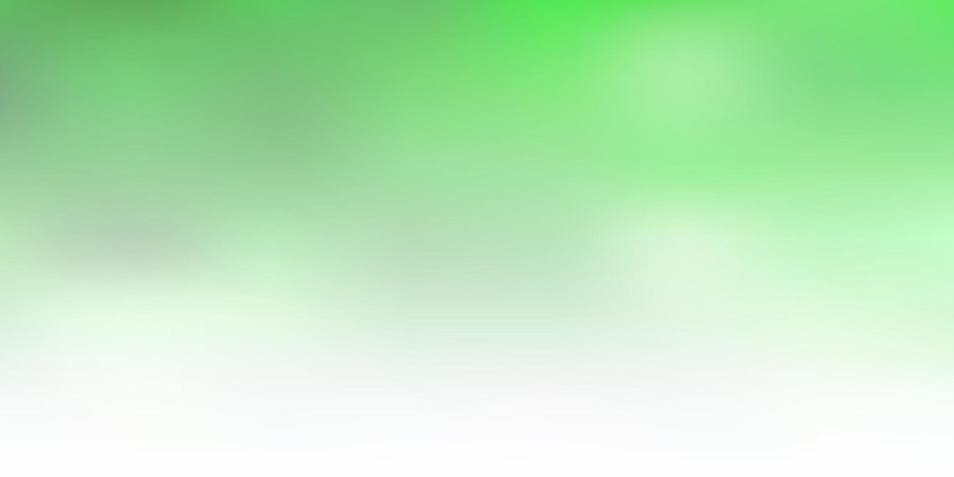 Light green vector blurred pattern.