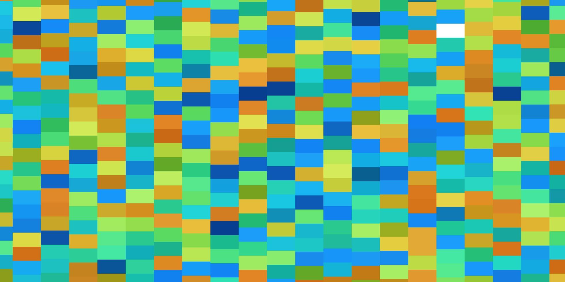 textura de vector azul claro, amarillo en estilo rectangular.