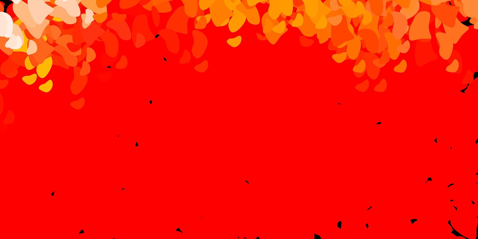 Light red vector background with random forms.