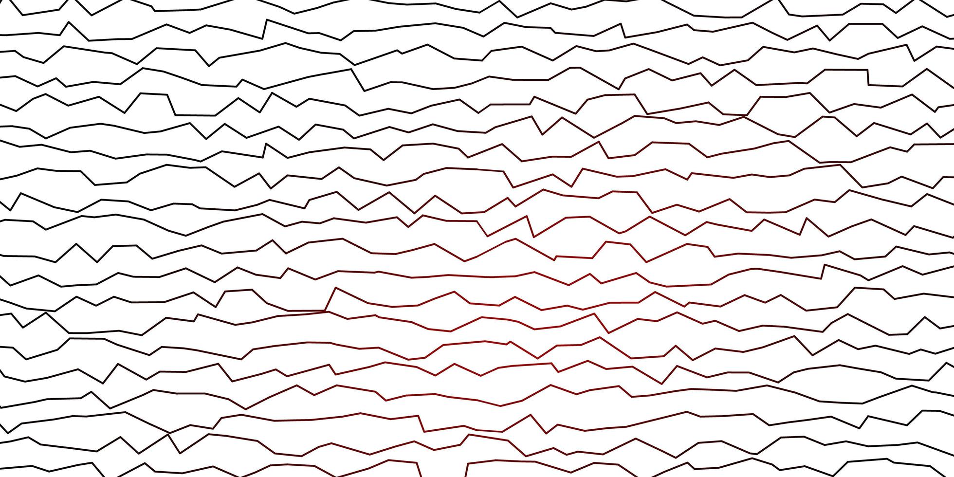 Dark Red vector template with curves.