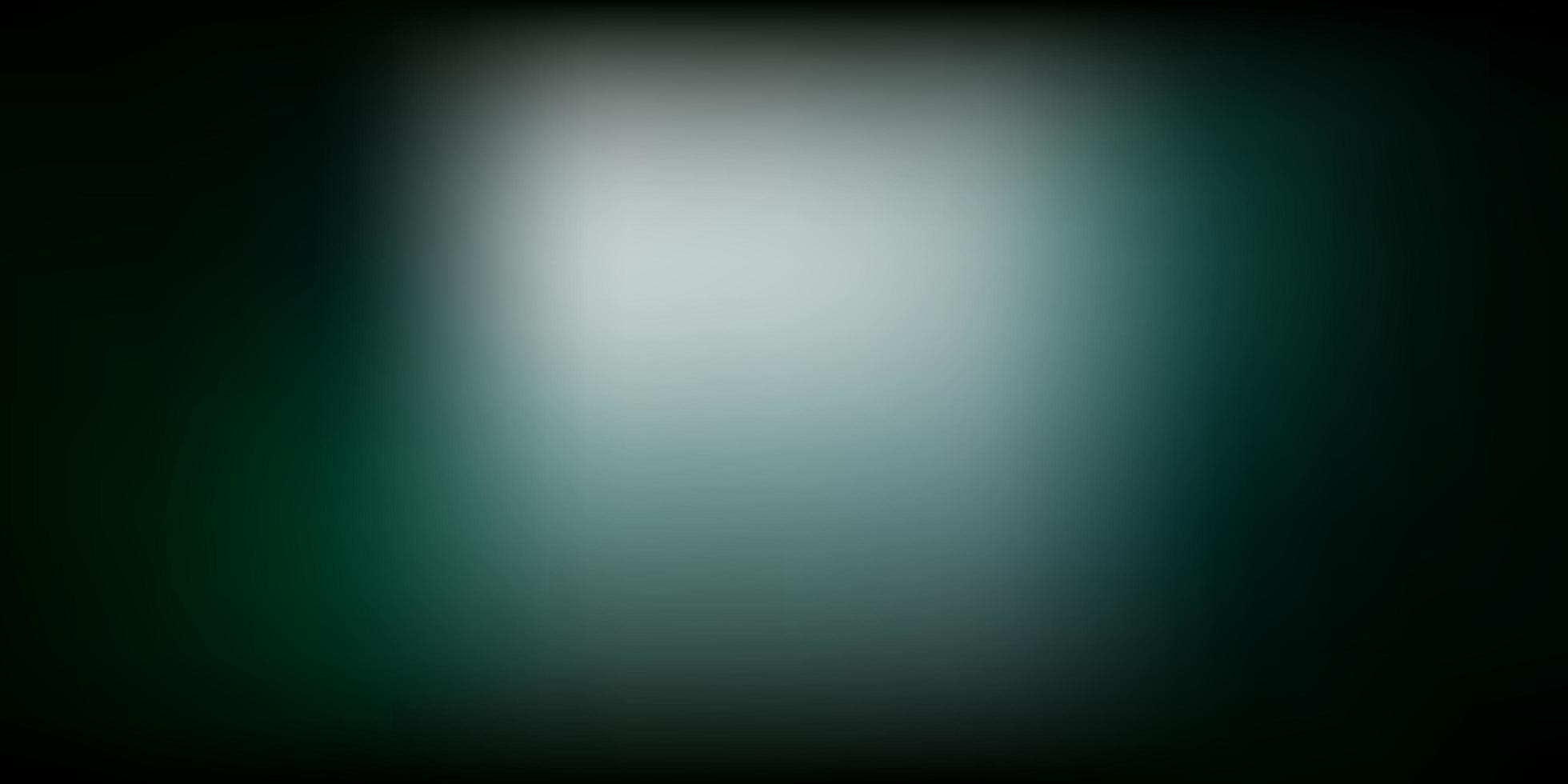 Dark Green vector blurred background.