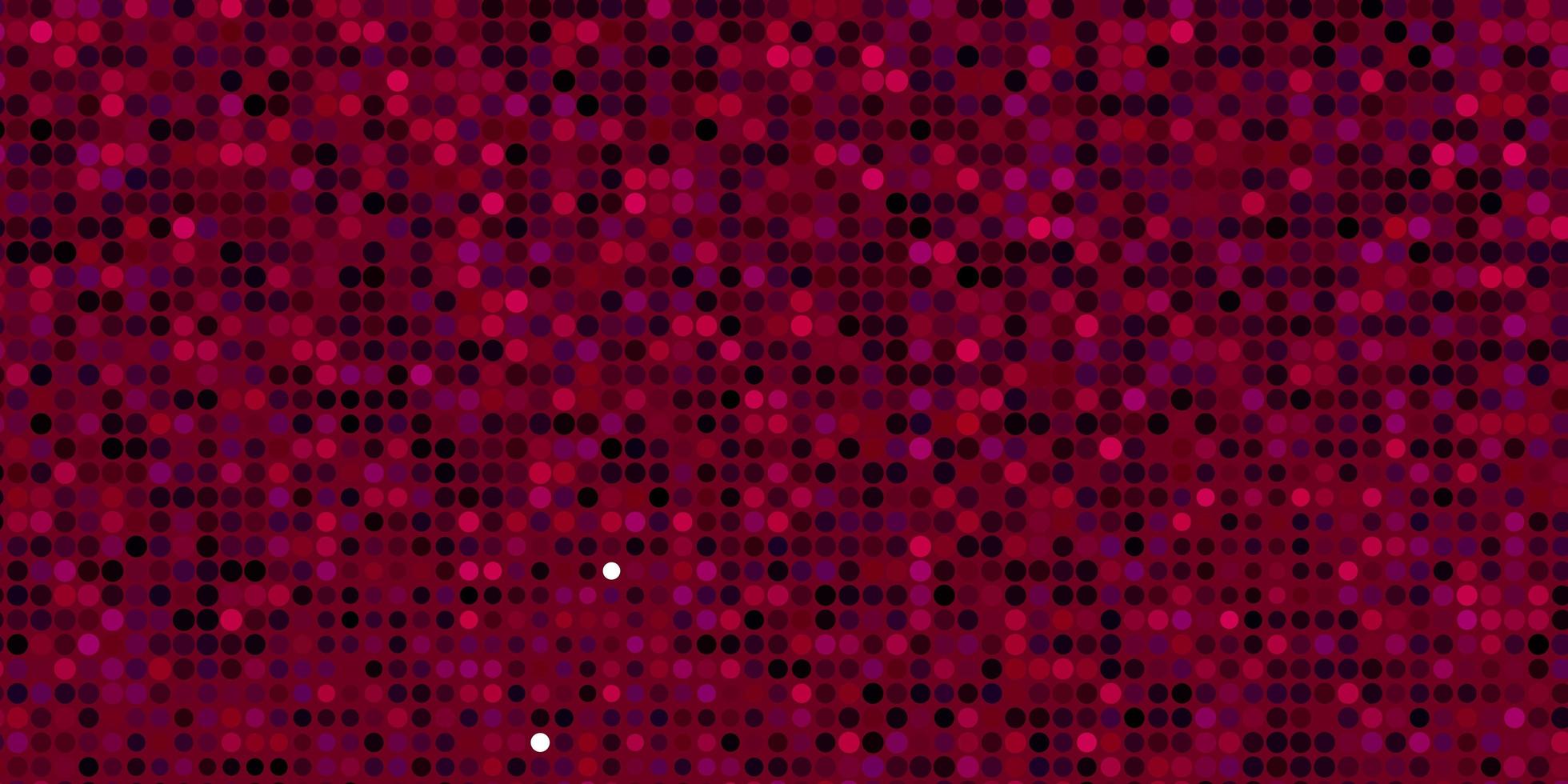Dark Purple vector layout with circle shapes.