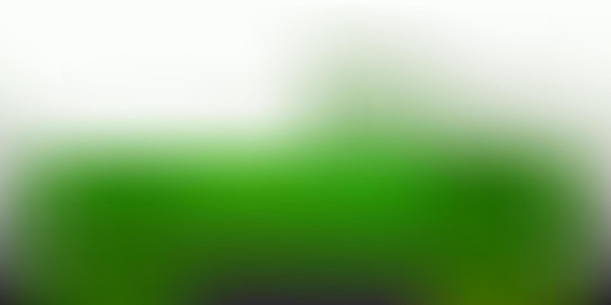 Dark Green vector abstract blur backdrop.