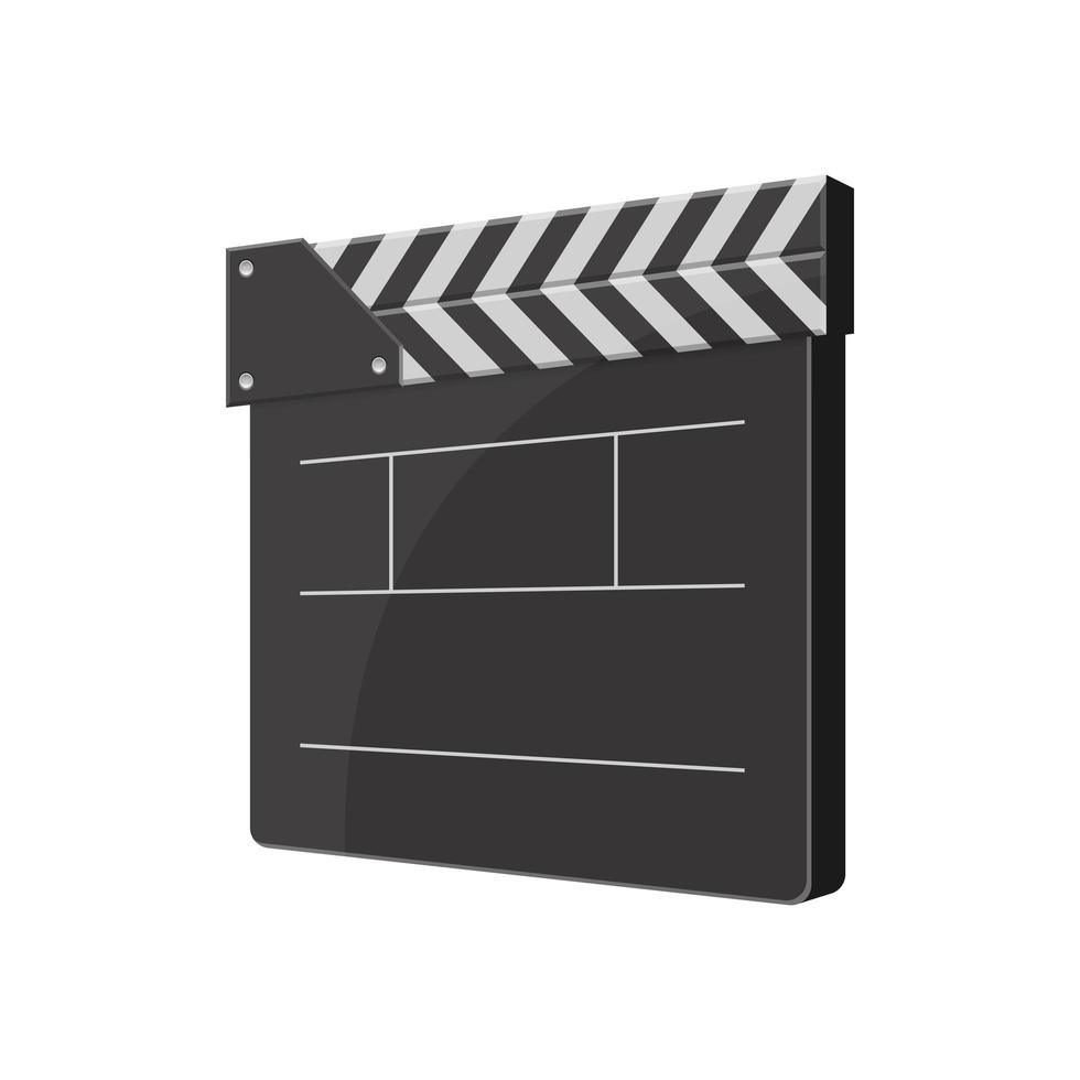Director clapboard vector design illustration isolated on white background