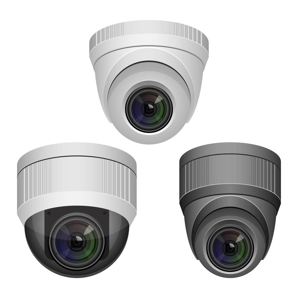 surveillance camera vector design illustration isolated on white background