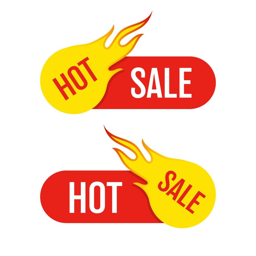 Hot sale emblem sticker vector design illustration isolated on white background