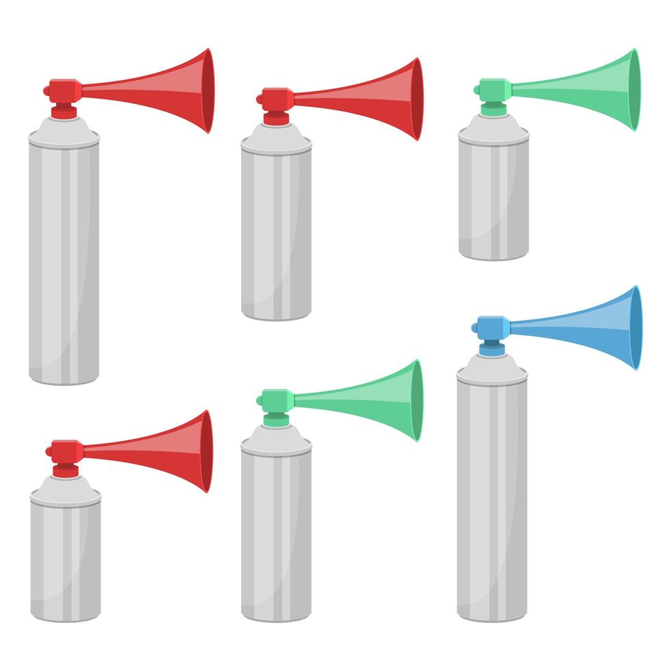 Air horn vector design illustration isolated on white background