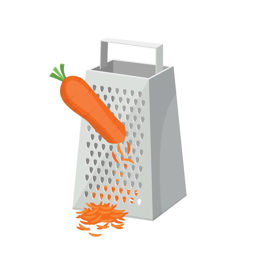Grater vector design illustration isolated on white background