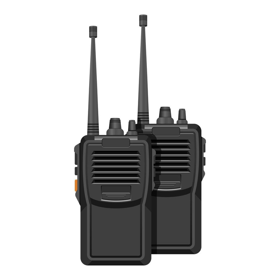 Walkie talkie vector design illustration isolated on white background