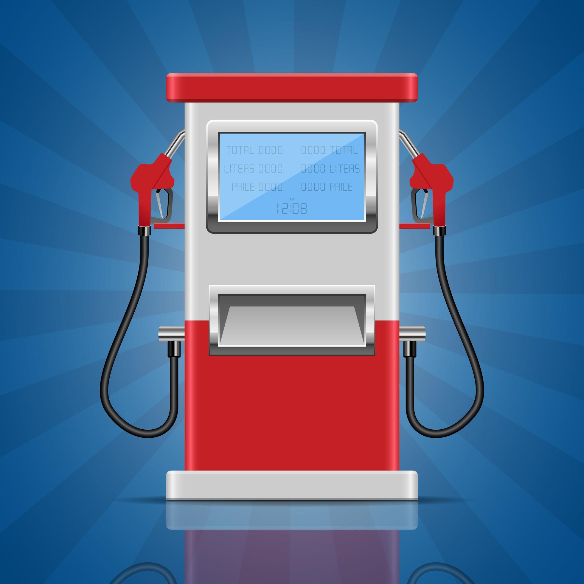 Gas pump vector design illustration isolated on background 1844385