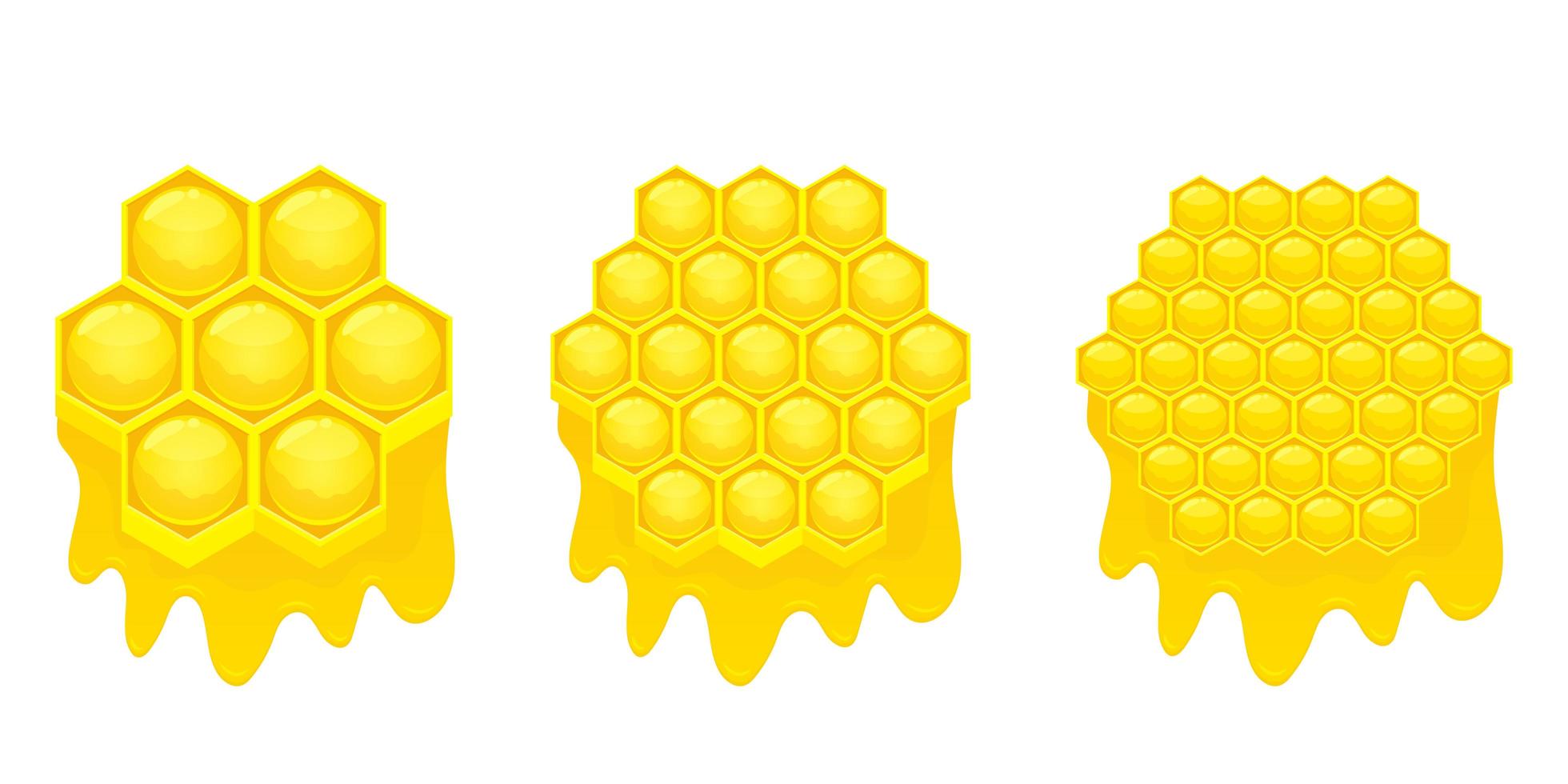 Honeycomb vector design illustration isolated on white background