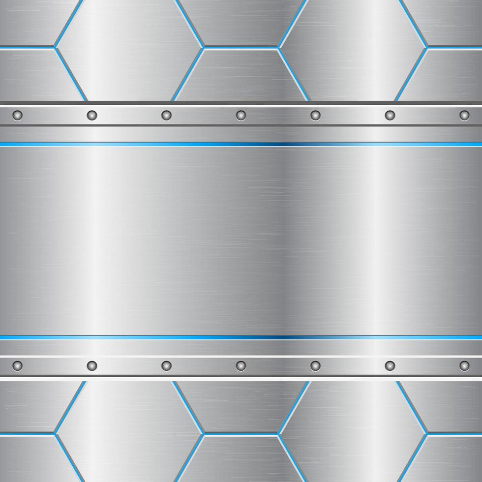 Metallic comb abstract background vector design illustration