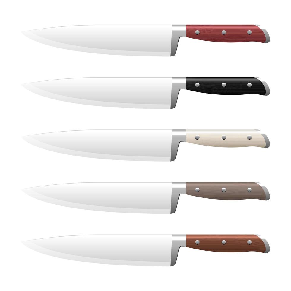 Kitchen knife vector design illustration isolated on white background