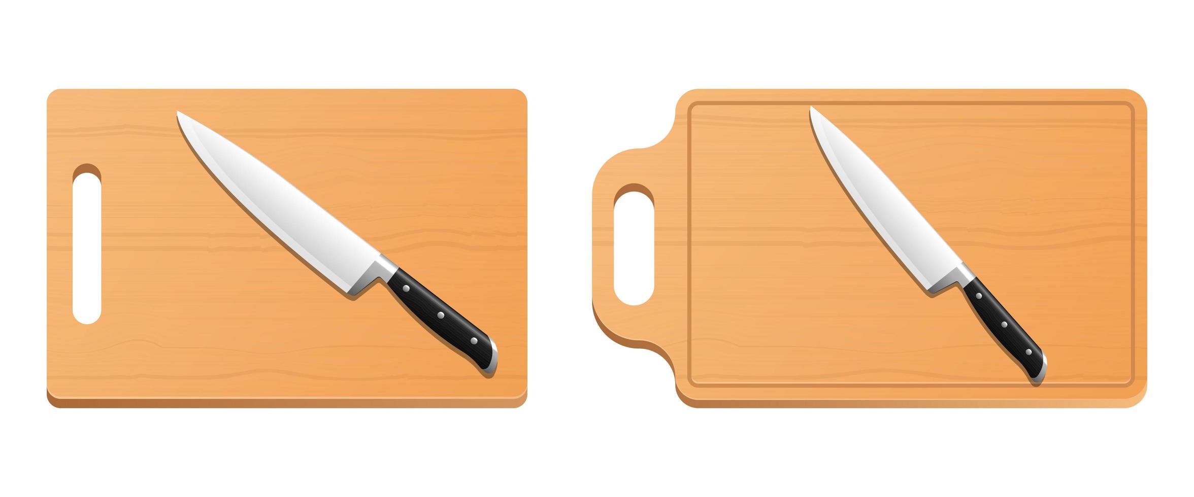 Cutting board vector design illustration isolated on white background